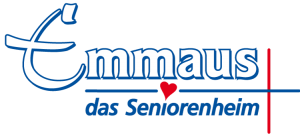 Das Logo von Emmaus, das Seniorenheim.